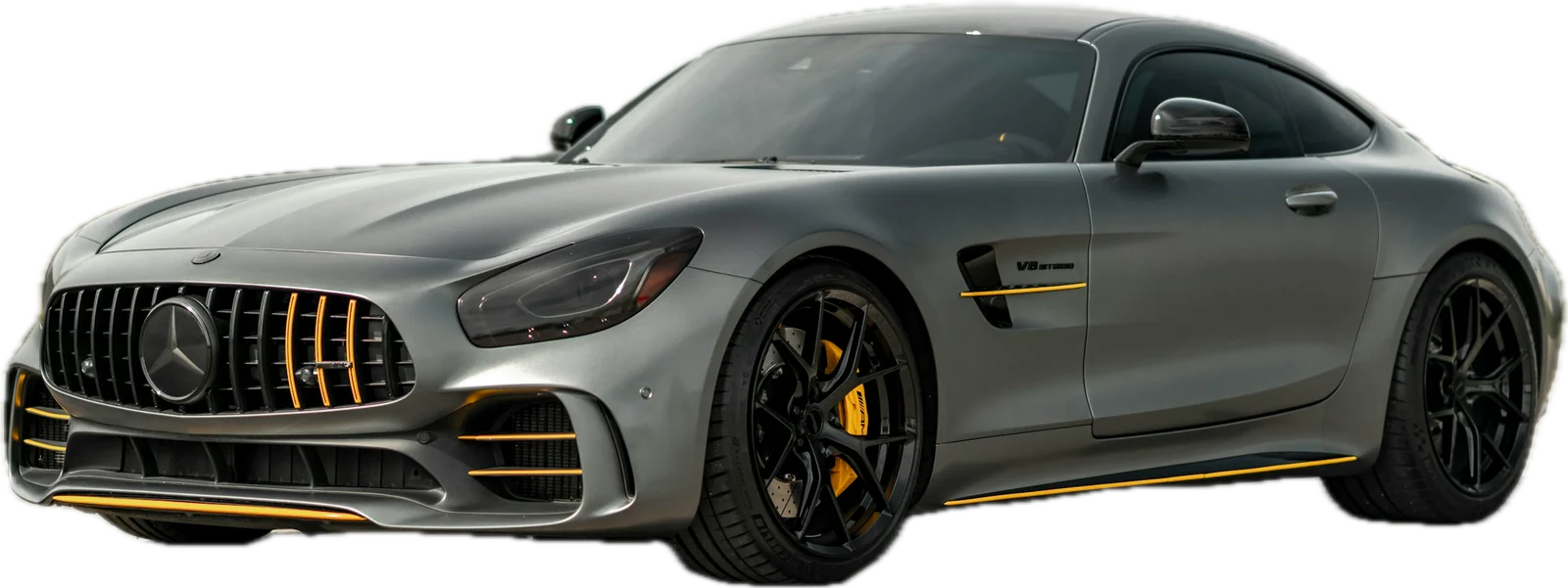 2021 Mercedes-Benz AMG GT in Designo Magno Gray