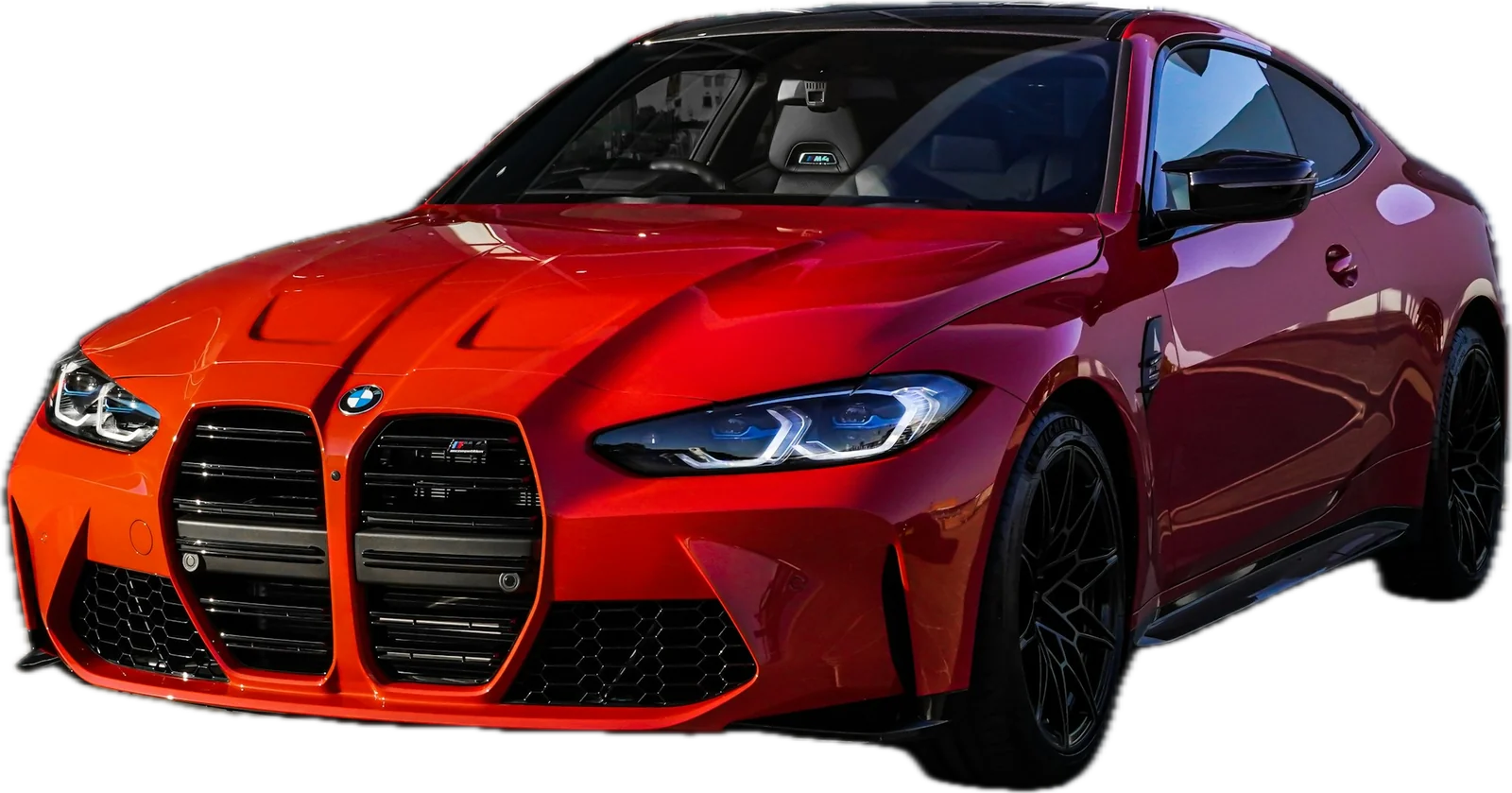 2023 BMW M4 in Toronto Red